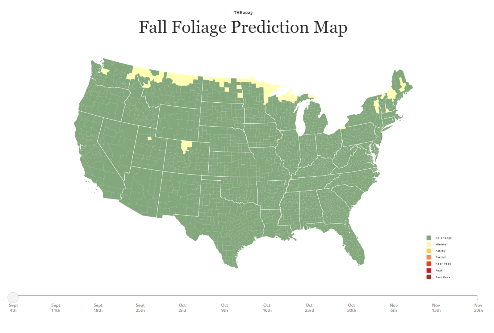 When Will Fall Colors Peak?