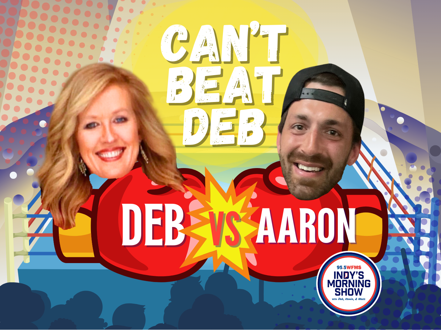Aaron Plays Can’t Beat Deb … And Question #1 Was Not Easy