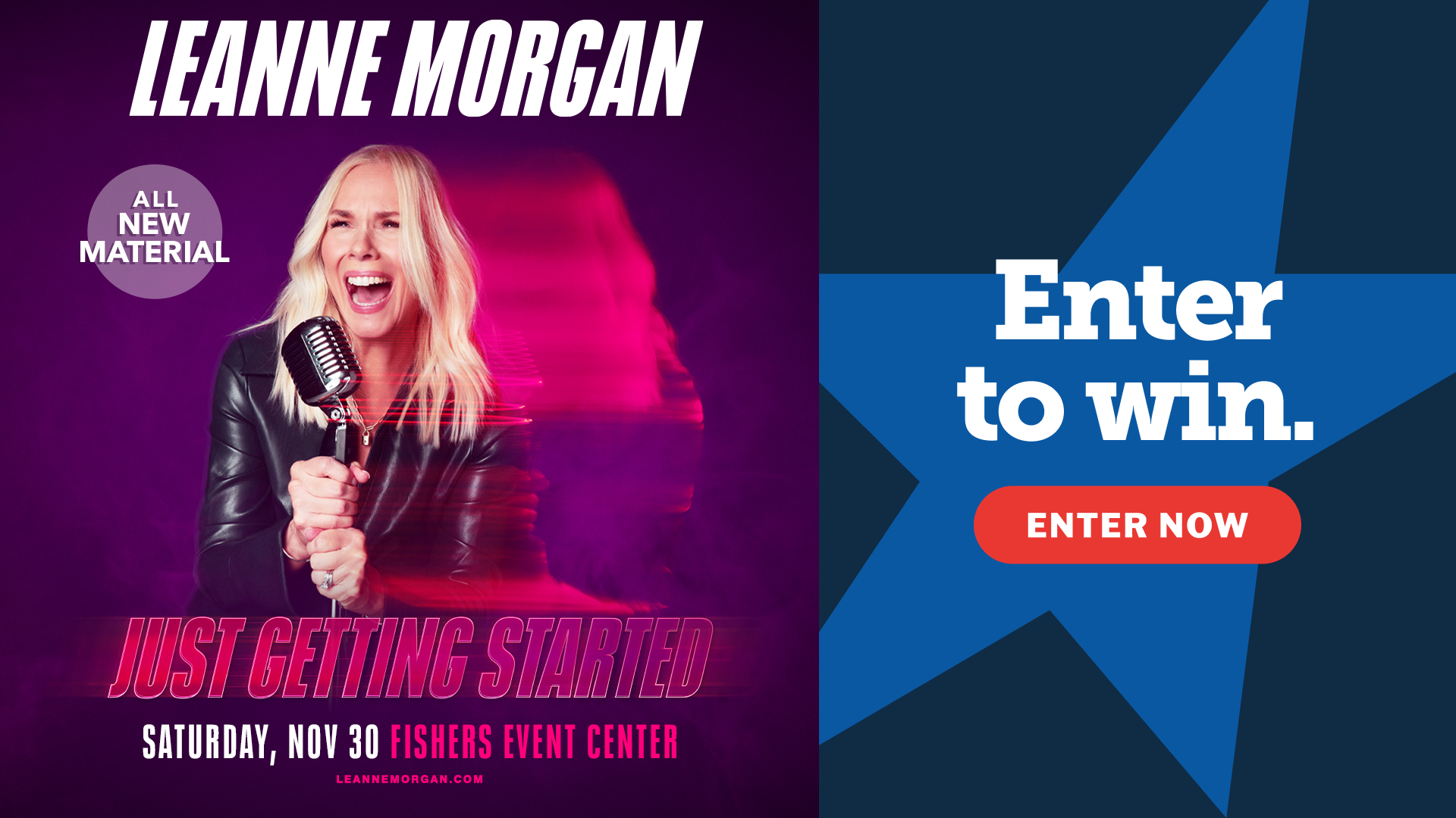 Enter To Win Leanne Morgan Tickets