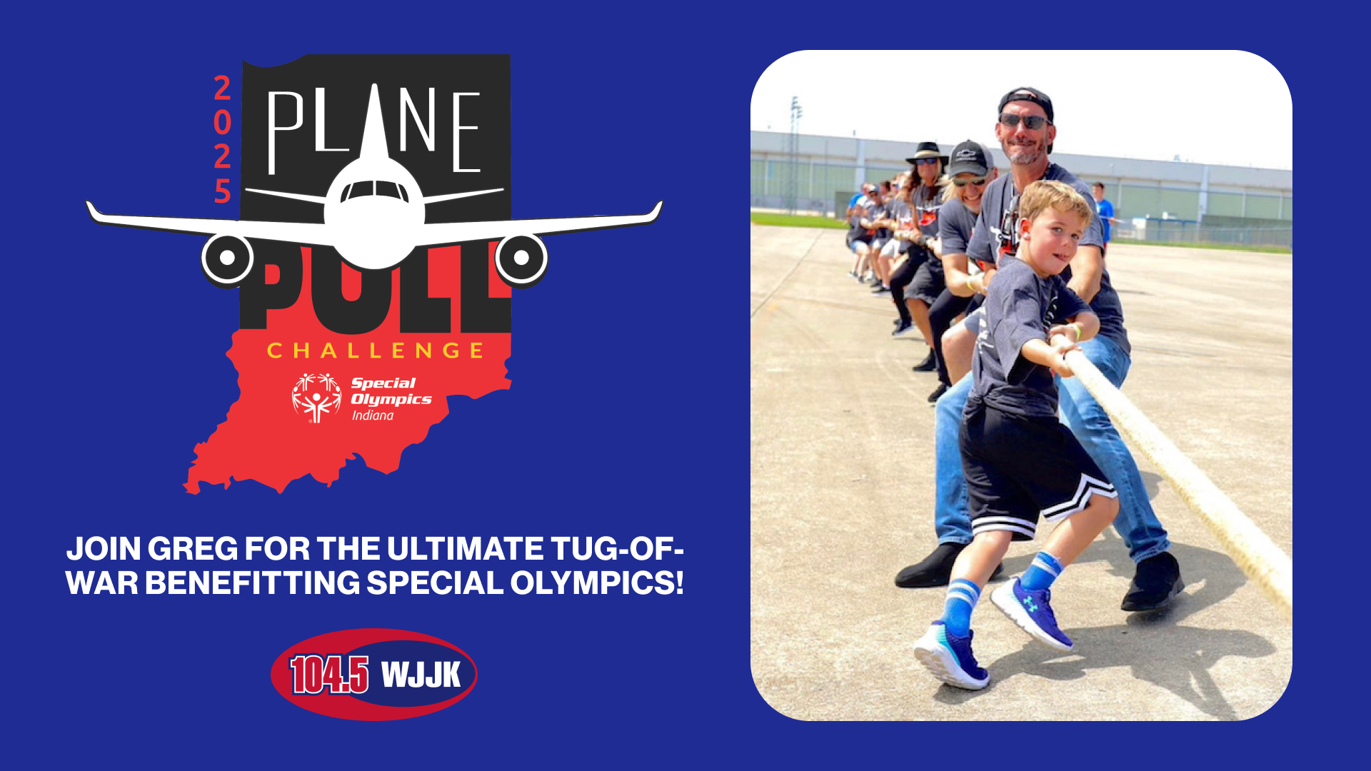 August 23 – 2025 Special Olympics Plane Pull Challenge