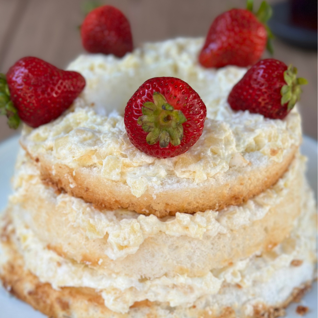 RECIPE: Deb's Angel Lush with Pineapple Cake