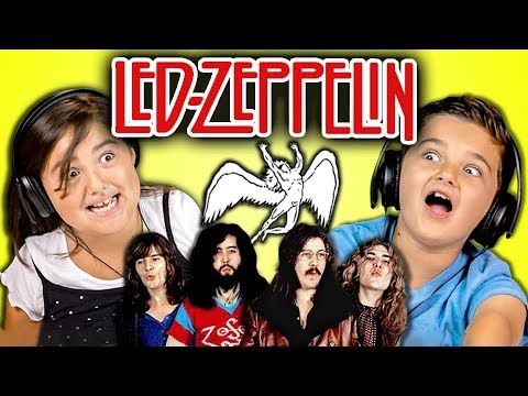 Kids React to Led Zeppelin