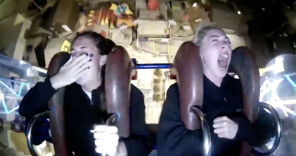 WATCH: Florida State Soccer Player Totally Flips Out On Thrill Ride!!