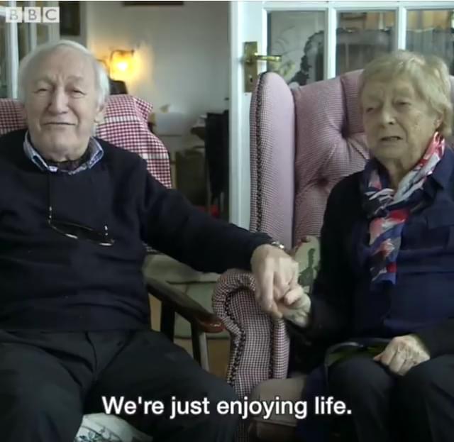 True Love: Elderly Man Helps Visually Impaired Wife Apply Her Makeup