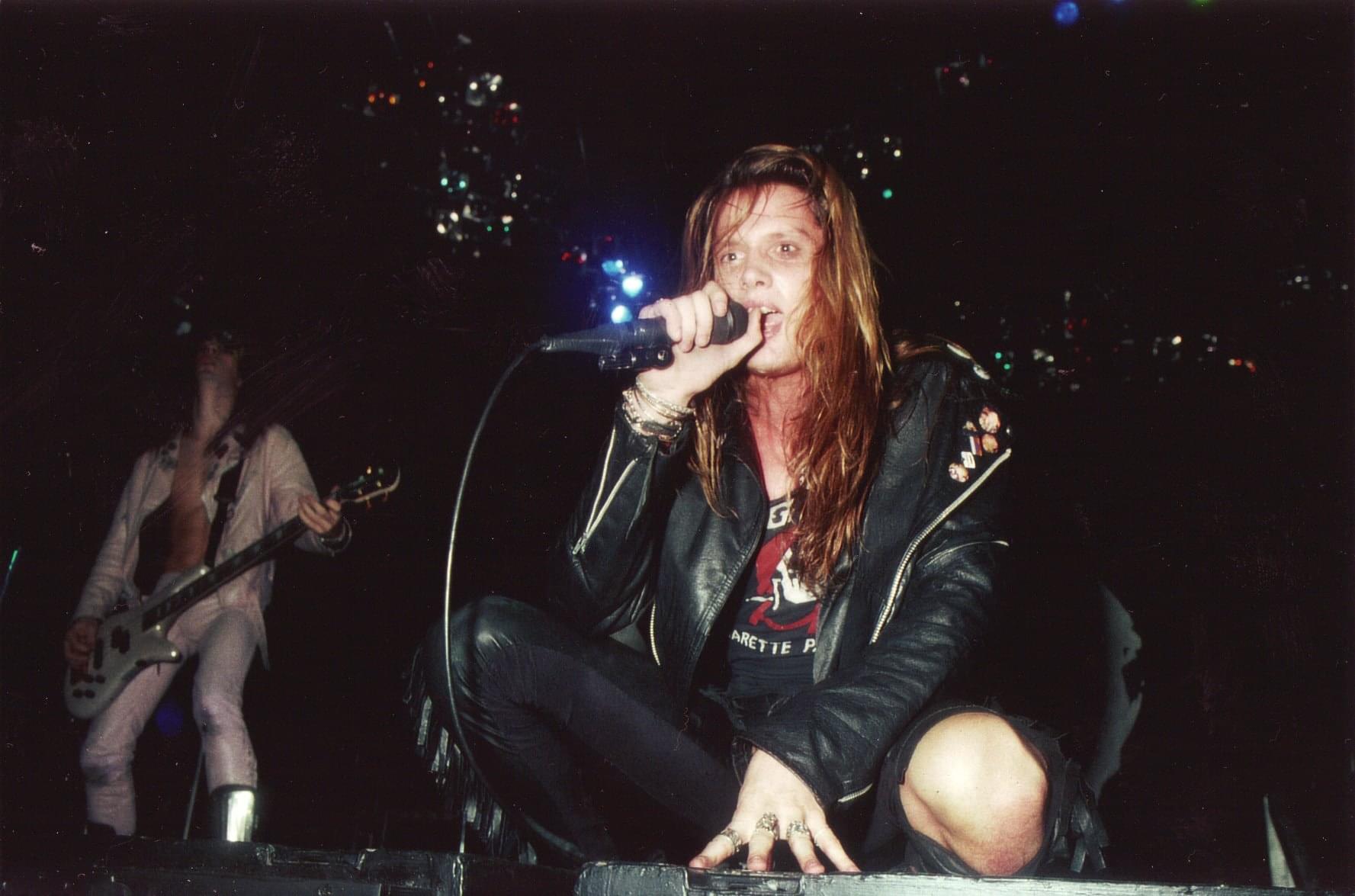 Why Did Sebastian Bach Play An Entire Show With His Eyes Closed?