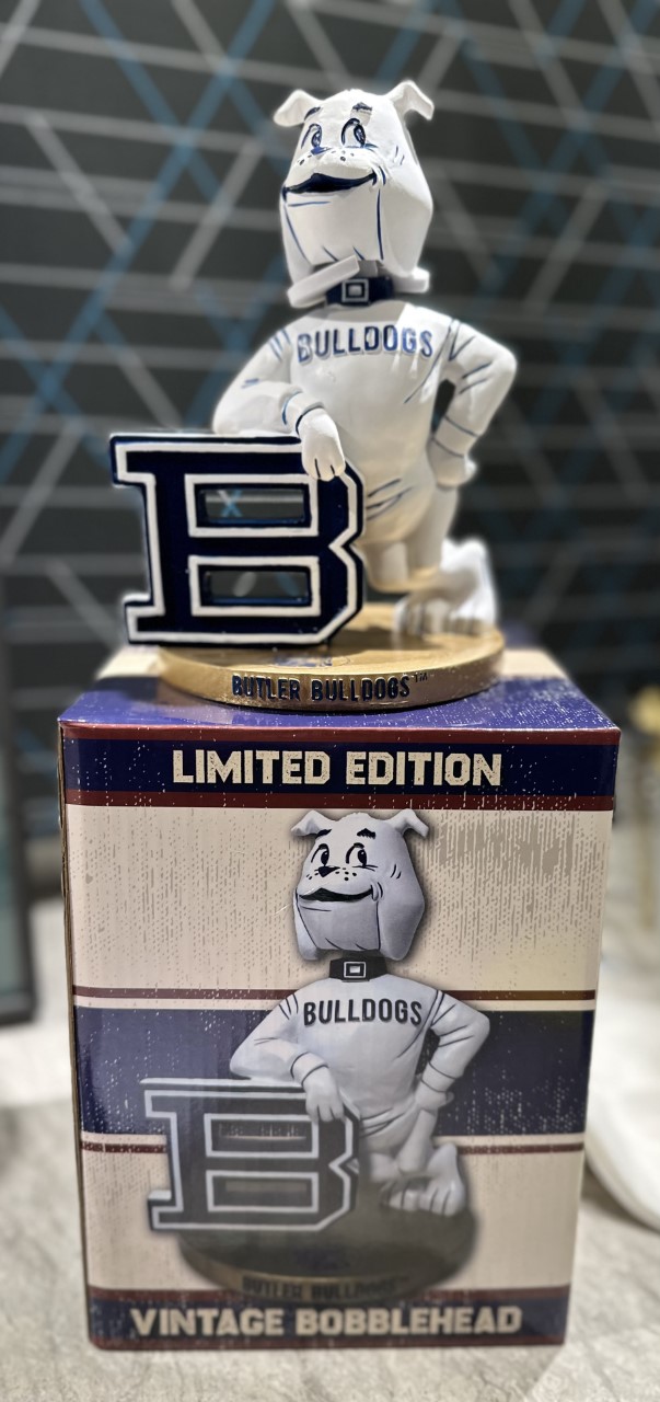 The Limited-Edition Butler Bobblehead Is Available While Supplies Last