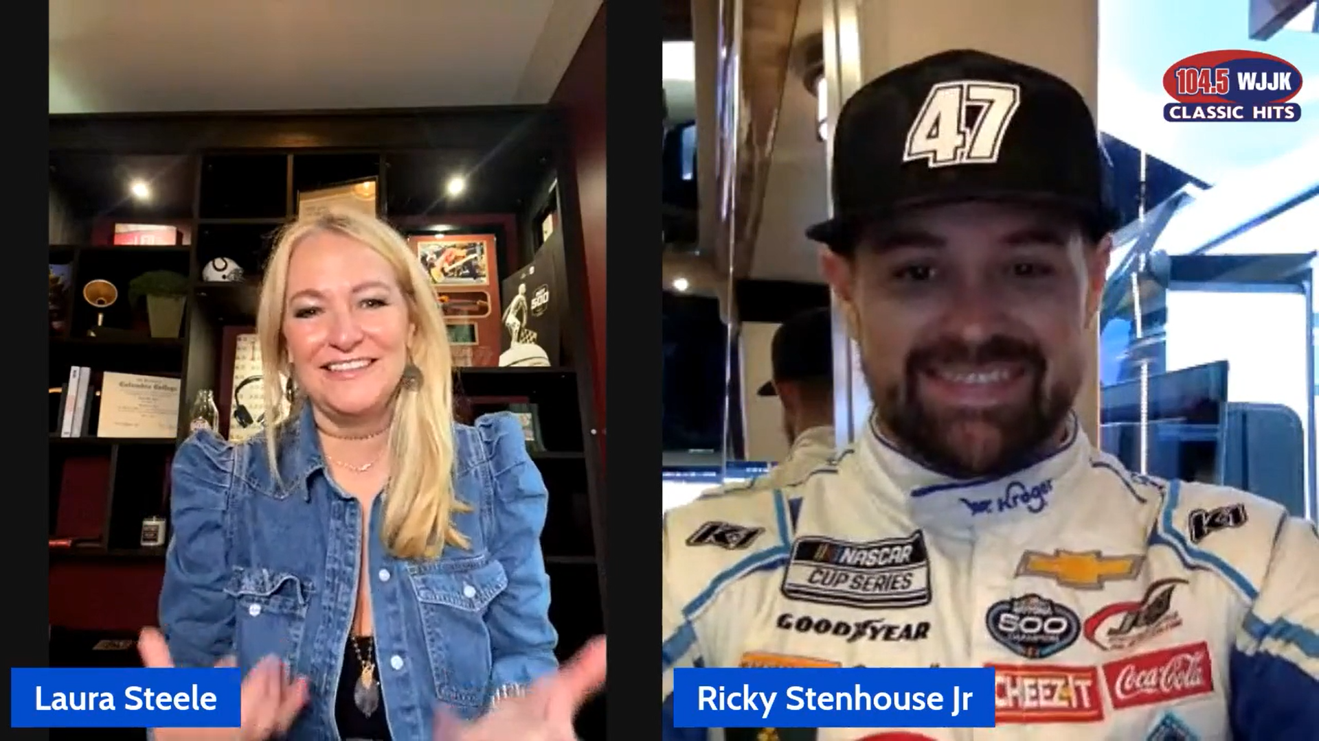 Laura Steele Interviews Ricky Stenhouse Jr.!
