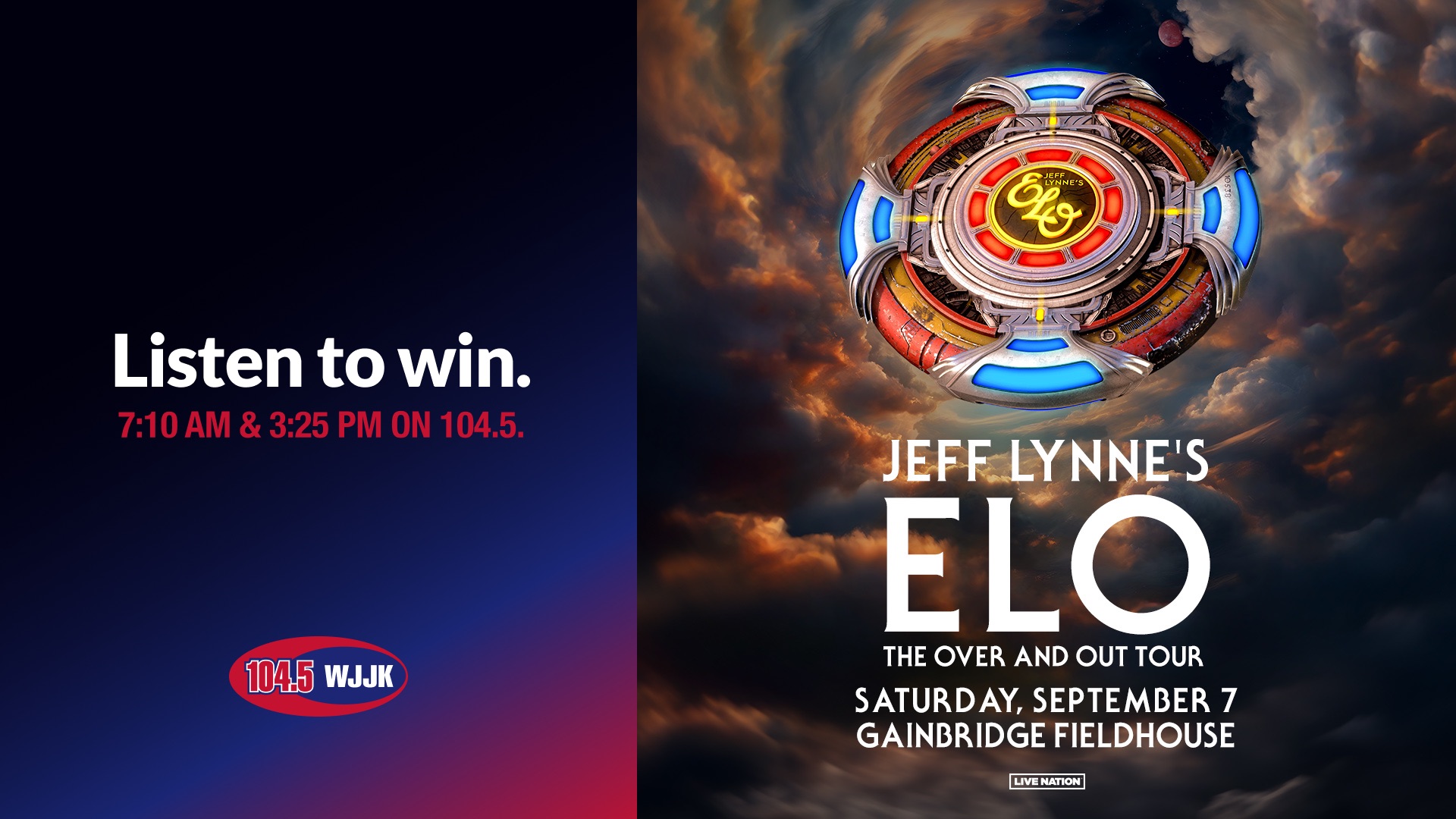 Enter To Win Jeff Lynne's ELO Tickets