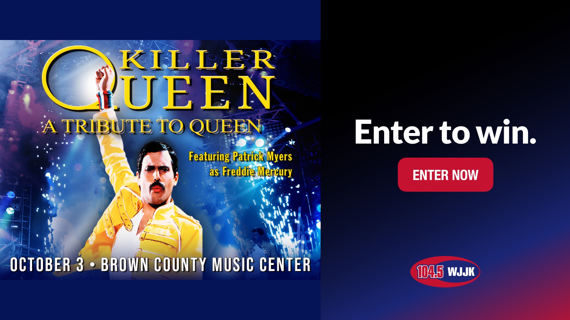 Enter To Win Killer Queen Tickets