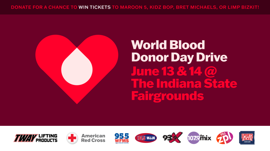 Greg & Joni Talk With The American Red Cross About ‘World Blood Donor Day’ And How You Can Help