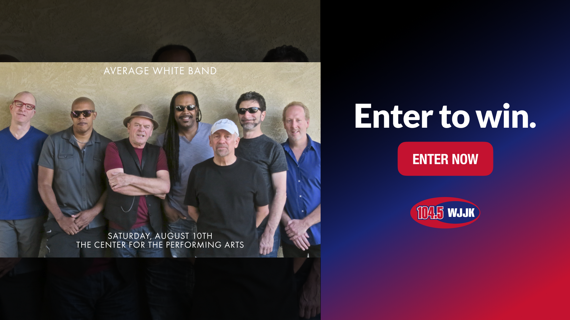 Enter To Win Average White Band Tickets