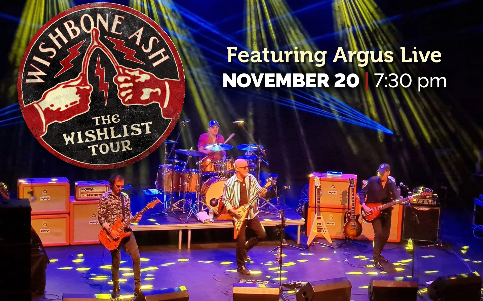 November 20 – Wishbone Ash