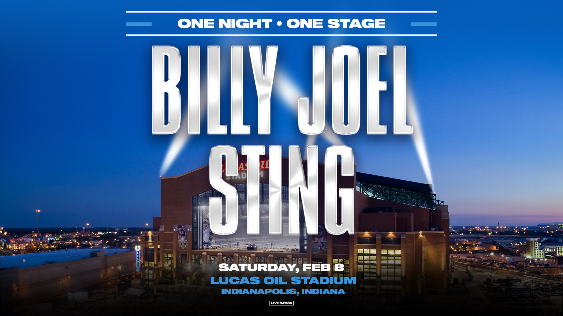 February 8 – Billy Joel & Sting