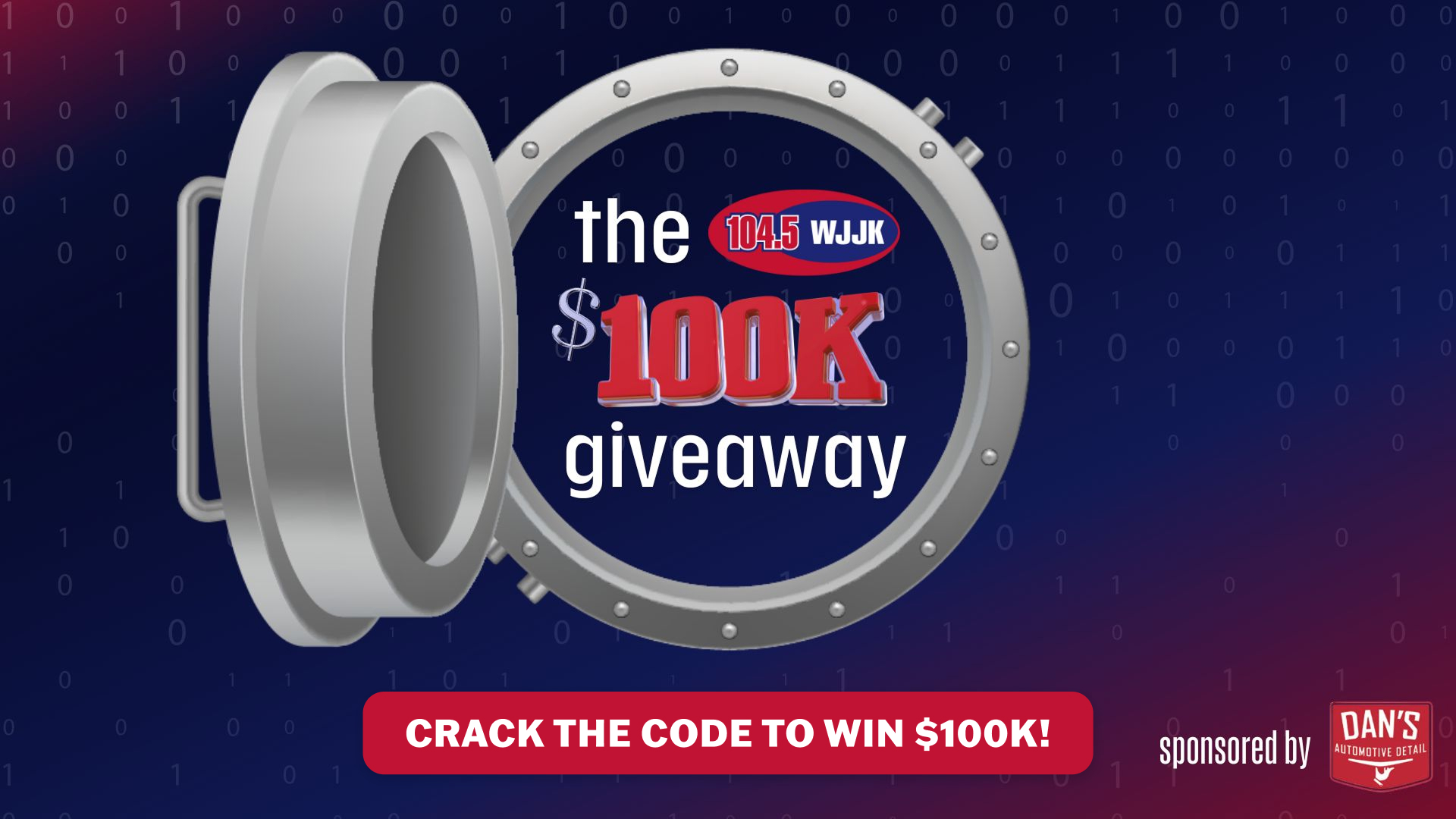 The 104.5 WJJK $100K Giveaway!
