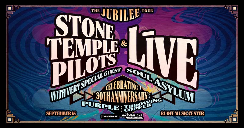 September 15 – Stone Temple Pilots & LIVE