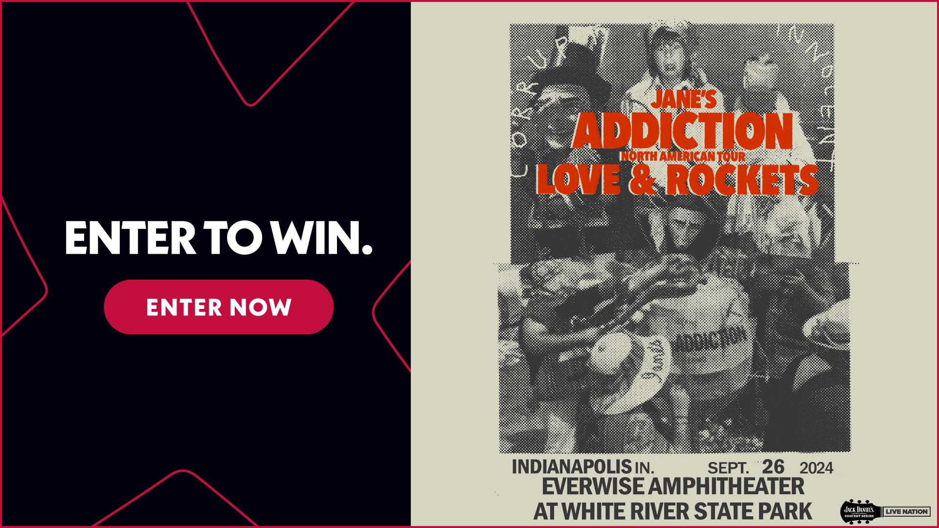 Enter To Win Jane’s Addiction Tickets