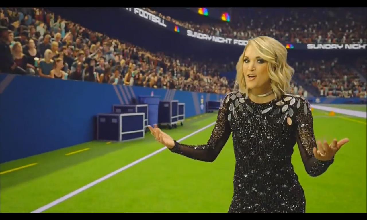 Carrie Underwood’s NEW Sunday Night Football Song [VIDEO]