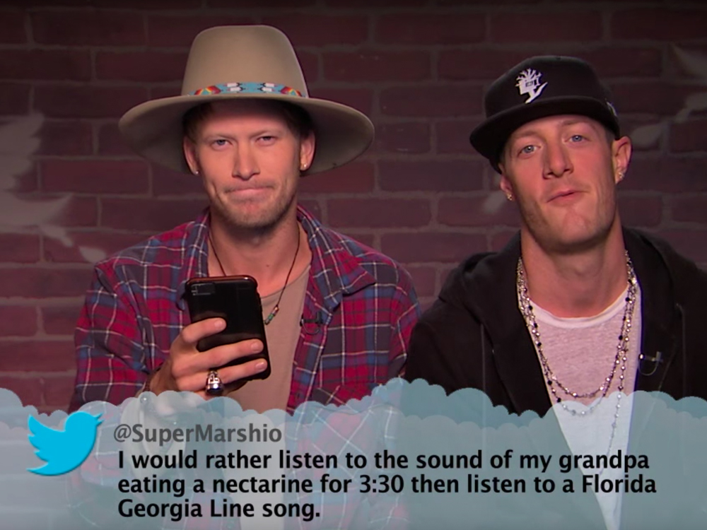 Florida Georgia Line, Dolly Parton, Miranda Lambert, Chris Stapleton & More to Read Mean Tweets on Tonight’s “Jimmy Kimmel Live”