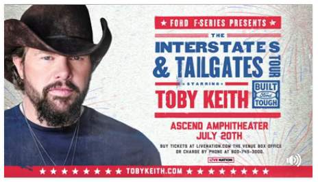 Toby Keith Returns to Nashville!