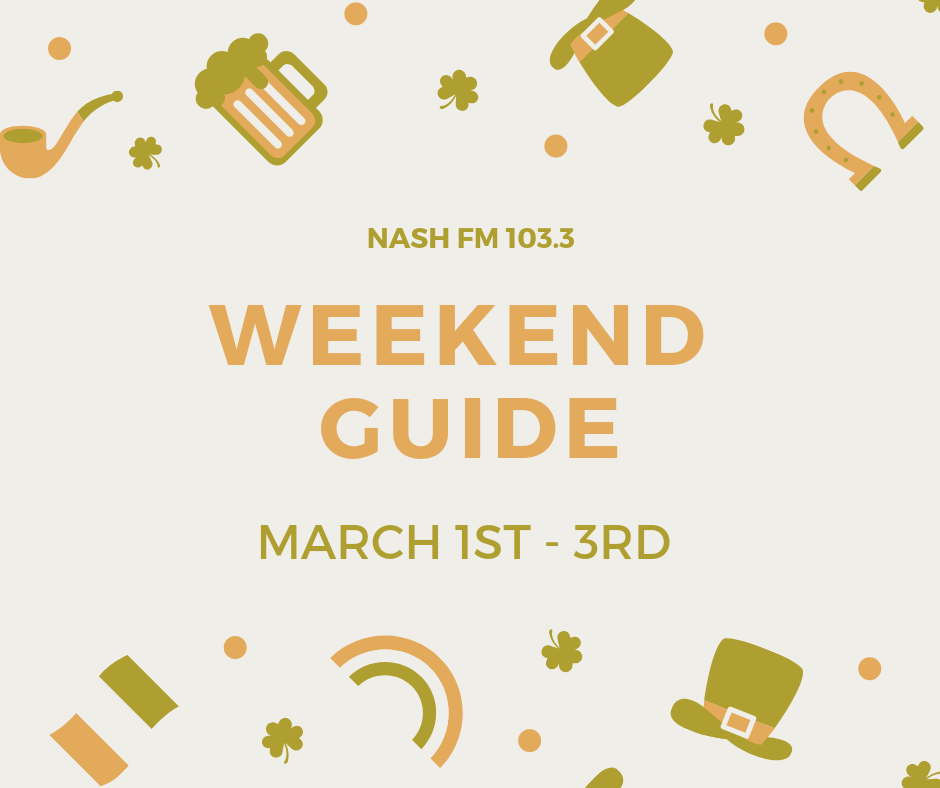 Weekend Guide: March 1-3