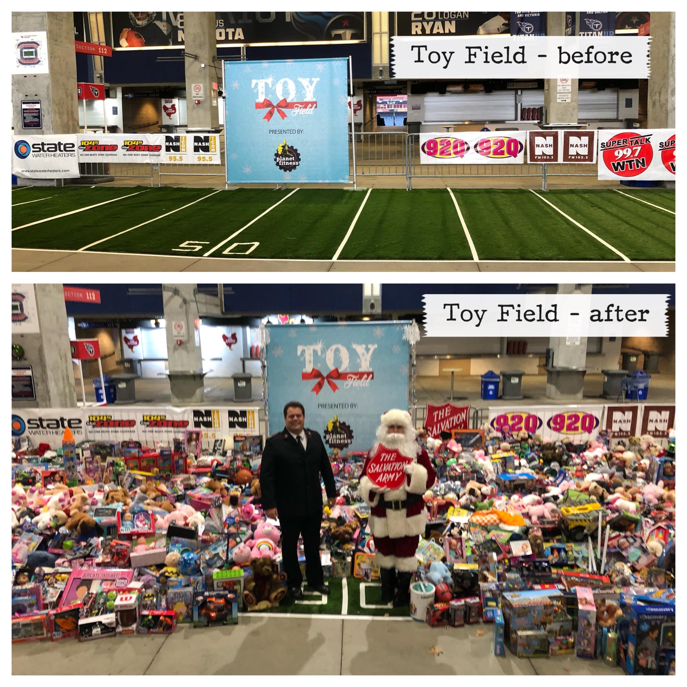 Toy Field = Amazing Success
