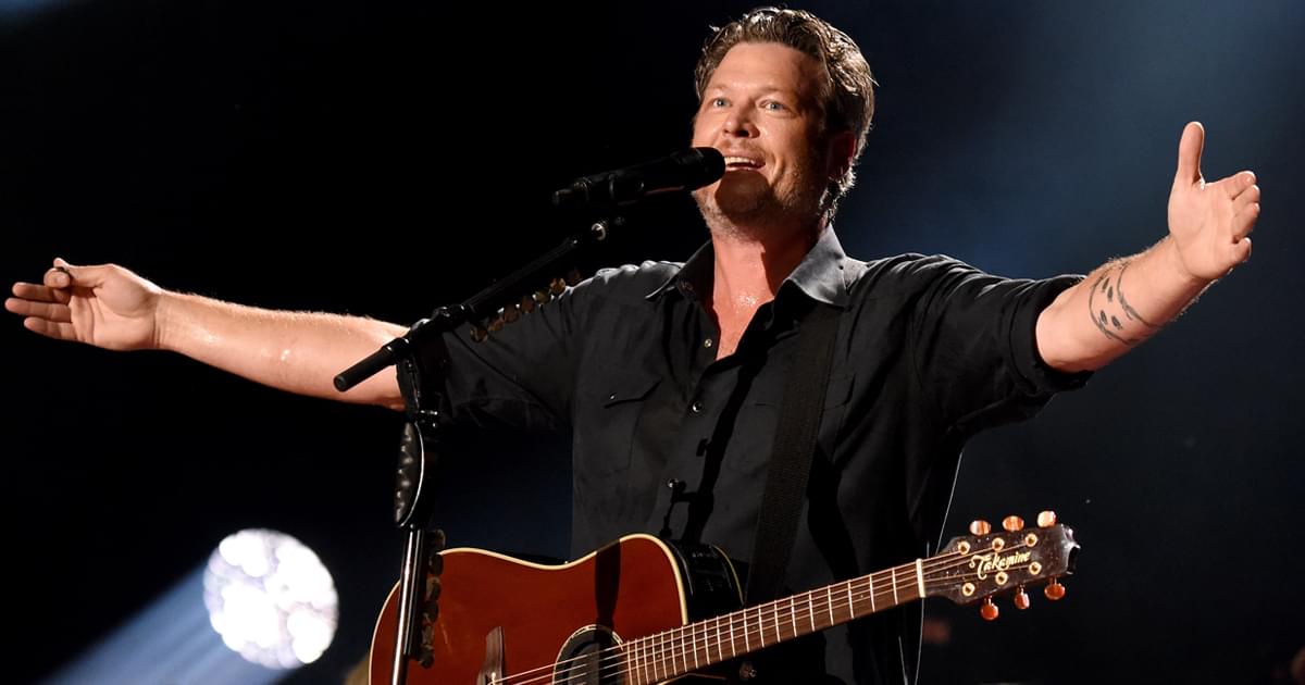 Blake Shelton’s “Happy Anywhere” Debuts in Top 20: “Thanks for Letting Me Do What I Love the Most—Sing Country Music”