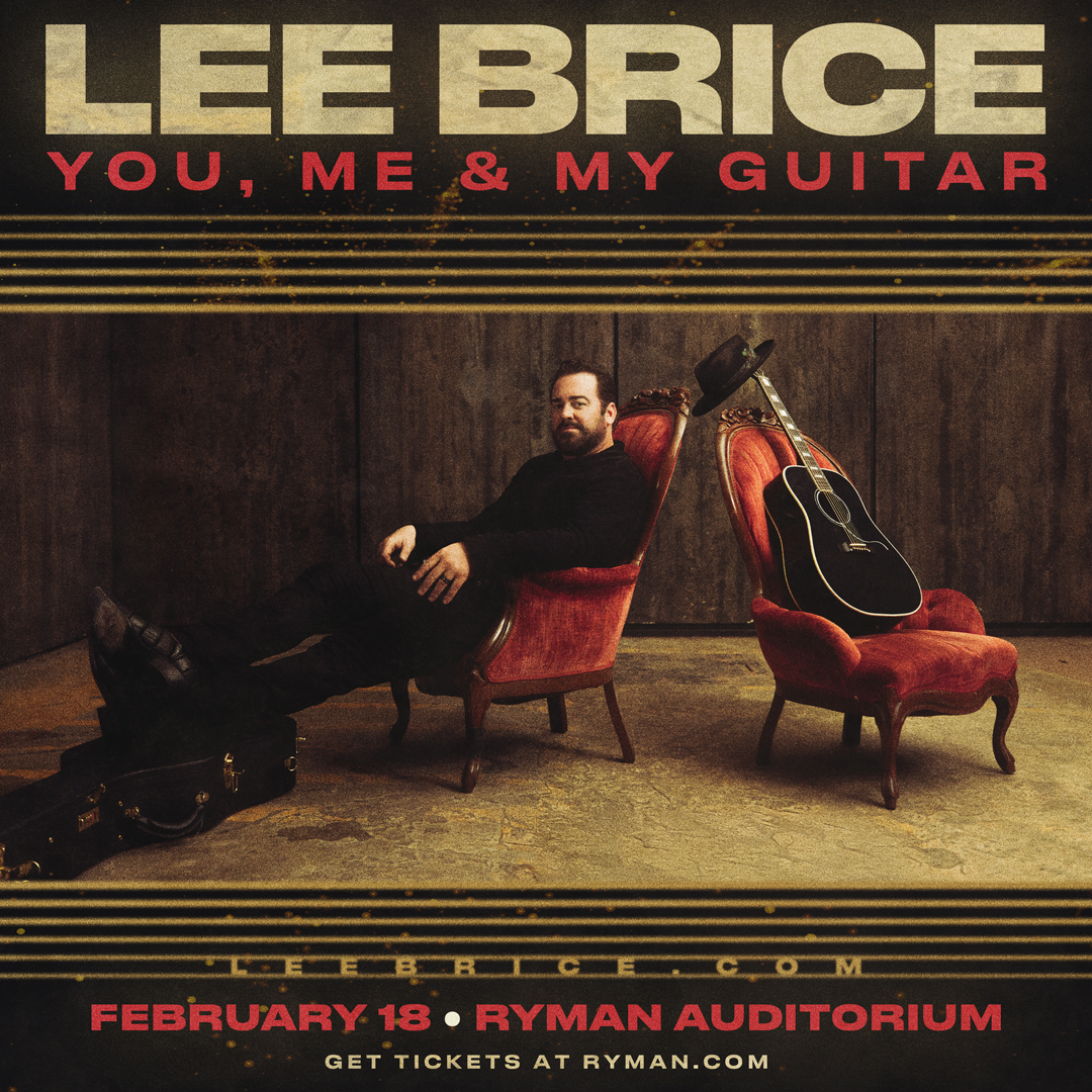 Lee Brice | Ryman Auditorium | 2.18.25