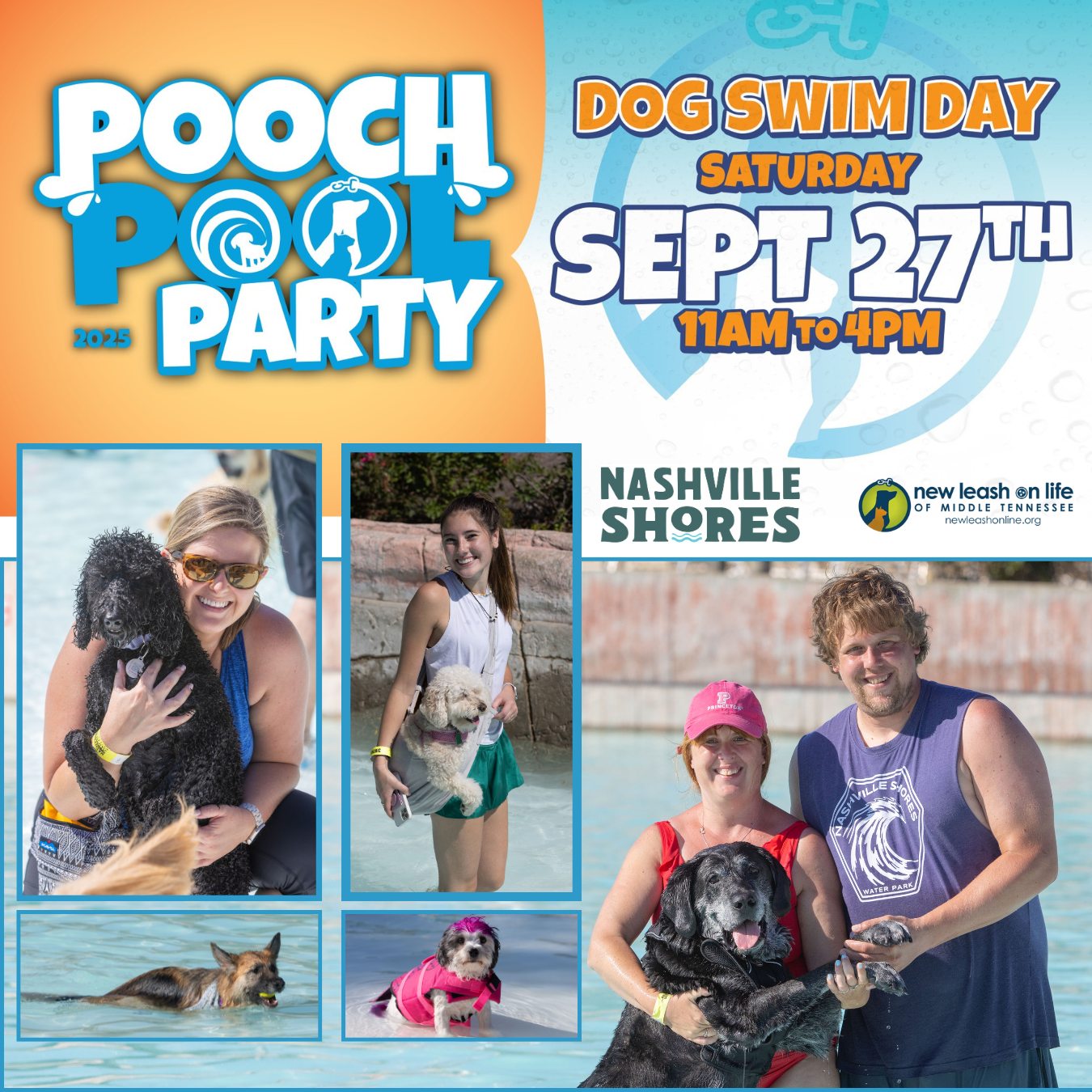 Pooch Pool Party | Nashville Shores | 9.27.25