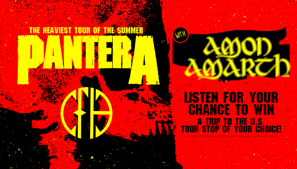 See Pantera at the US Tour Stop of Your Choice