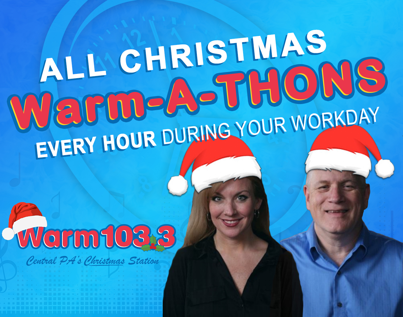 All Music WARM-A-THONS on WARM 103.3