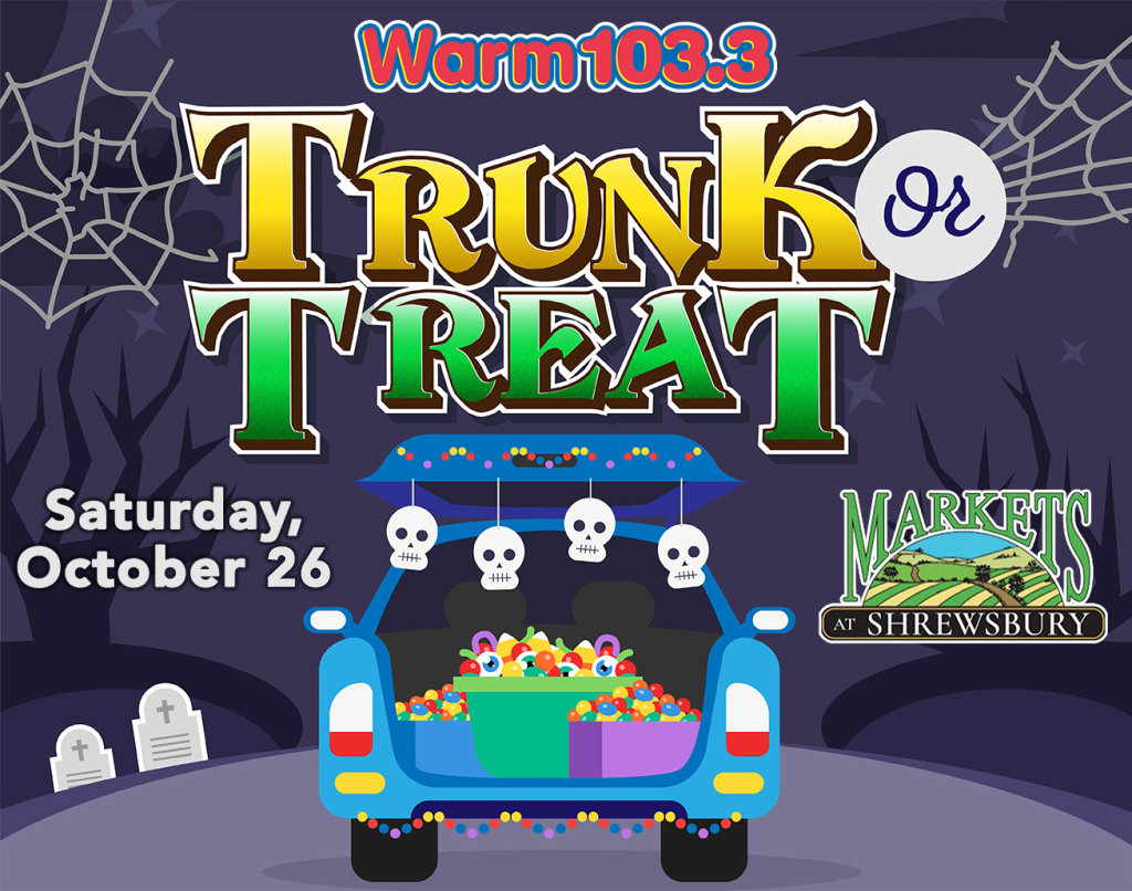 Register for TRUNK or TREAT – October 26th at the Markets at Shrewsbury