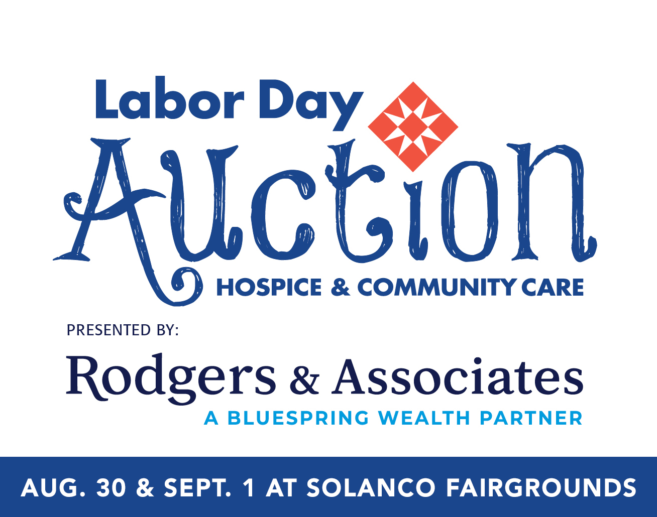 Labor Day Auction to benefit Hospice & Community Care at Solanco Fairgrounds