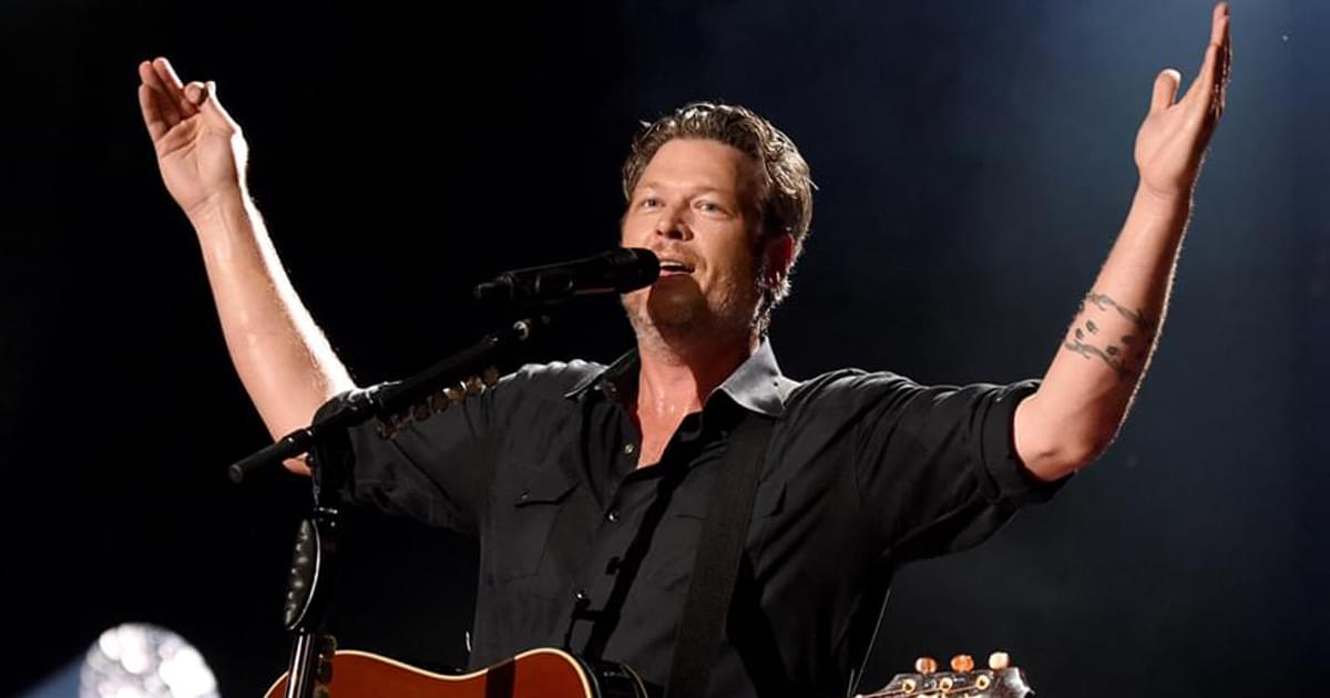 Blake Shelton’s “God’s Country” Named Single of the Year at ACM Awards