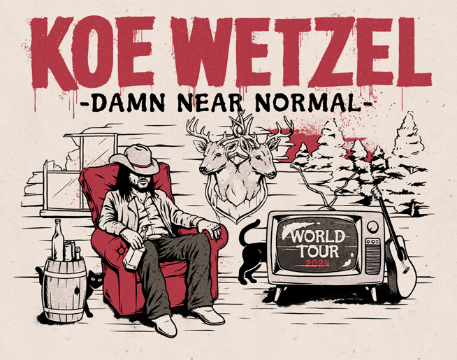 Koe Wetzel at Santander Arena on August 31st