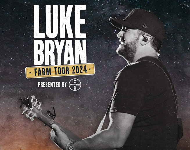 Luke Bryan’s Farm Tour – September 19th in Grantville, PA