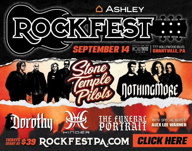 ROCKFEST starring Stone Temple Pilots at Hollywood Casino at Penn National Race Course on September 14th