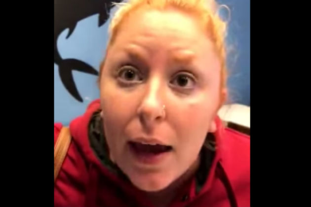 This Woman Freaked Out in a Restaurant Over a Couple Making Out [NSFW VIDEO]