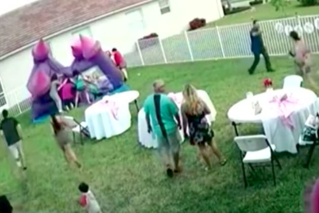 This Old Guy Unplugged a Bounce House, Trapping Kids Inside [VIDEO]