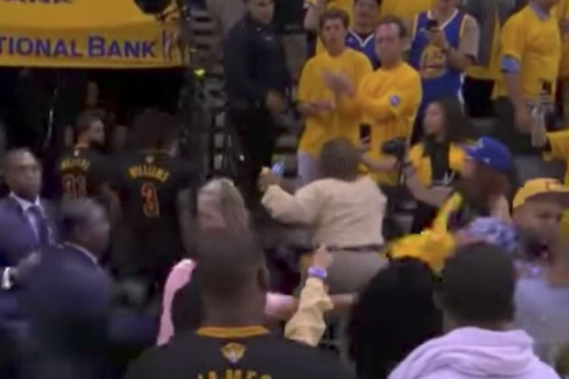 Fans Fight in the Stands Following Golden State Warriors’ Game Two Win [VIDEO]