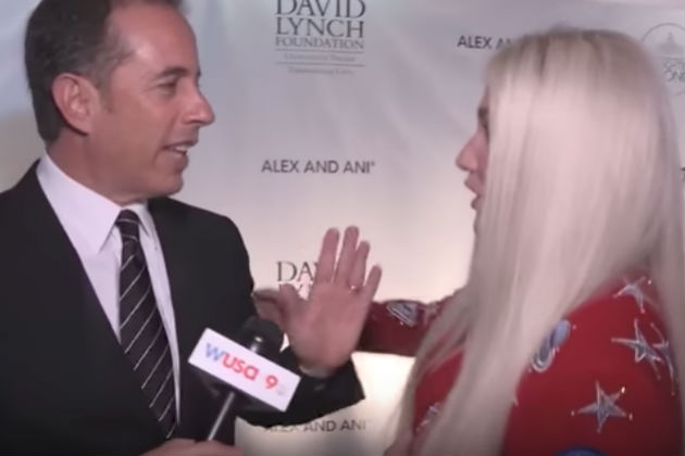 Jerry Seinfeld Definitely Doesn’t Want a Hug from Ke$ha [VIDEO]