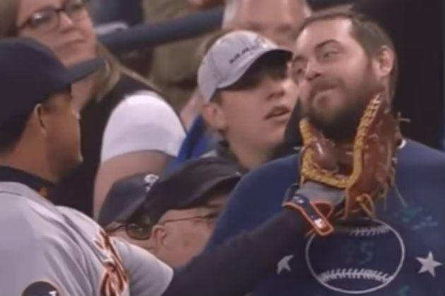 Miguel Cabrera Really Likes This Guy’s Beard [VIDEO]