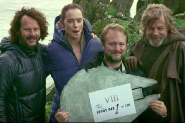 Check Out Behind-the-Scenes Footage from ‘Star Wars: The Last Jedi’ [VIDEO]