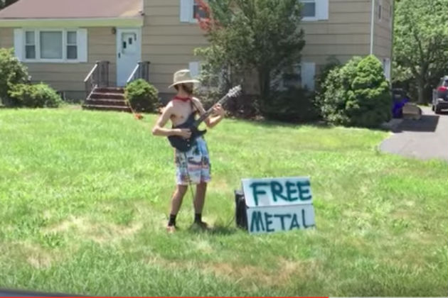 This Guy is Providing People with ‘Free Metal’ [VIDEO]