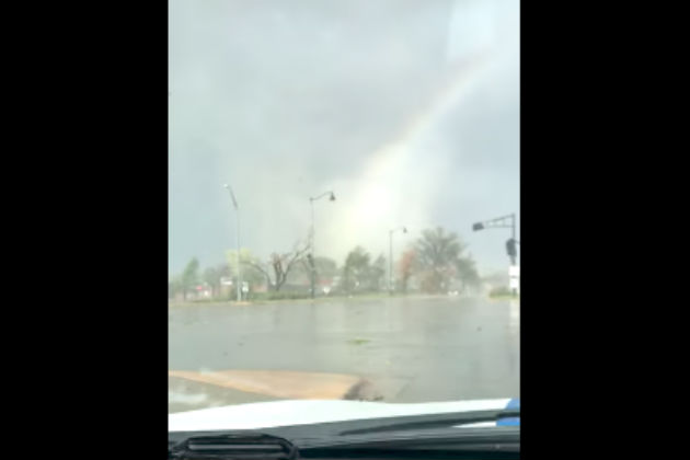 This Guy in Wisconsin Had a Very, Very Close Call with a Tornado [NSFW VIDEO]