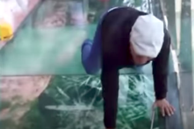 Watch These Terrified Tourists Walk Across a ‘Cracking’ Glass Walkway [VIDEO]