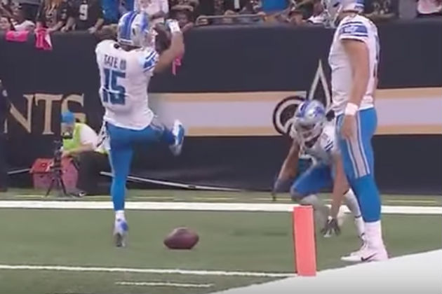 Watch Detroit Lions Wide Receiver Golden Tate Drop ‘The People’s Elbow’ [VIDEO]