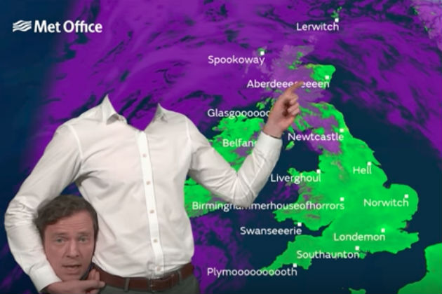 Watch This Forecast From a ‘Headless Weatherman’ [VIDEO]