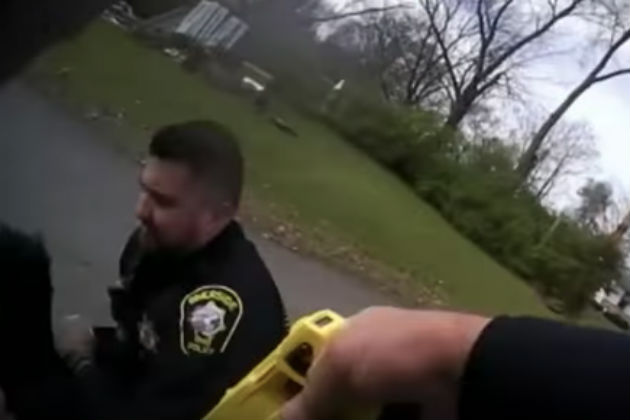 Watch This Police Officer Mistakenly Hit His Partner with Taser [NSFW VIDEO]