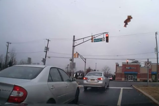 Driver Gets Rear-Ended in Hit and Run, Gives Chase, Rolls Car, Continues Chase [VIDEO]