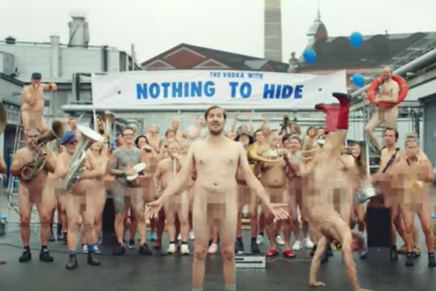 Everyone In This Commercial for Absolut Vodka is Naked [VIDEO]